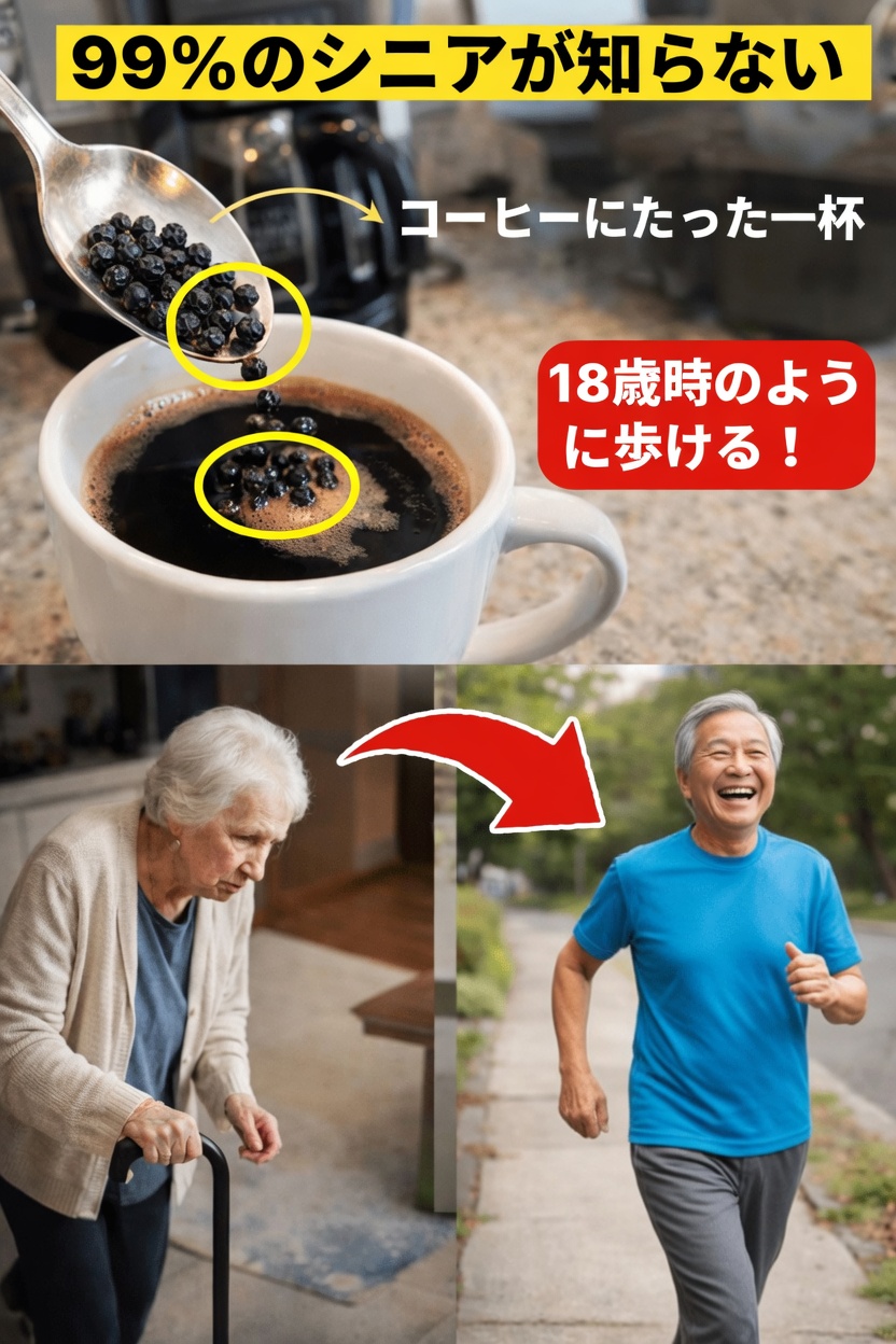 シンプルな朝の習慣を発見:コーヒーに黒こしょうを加えること