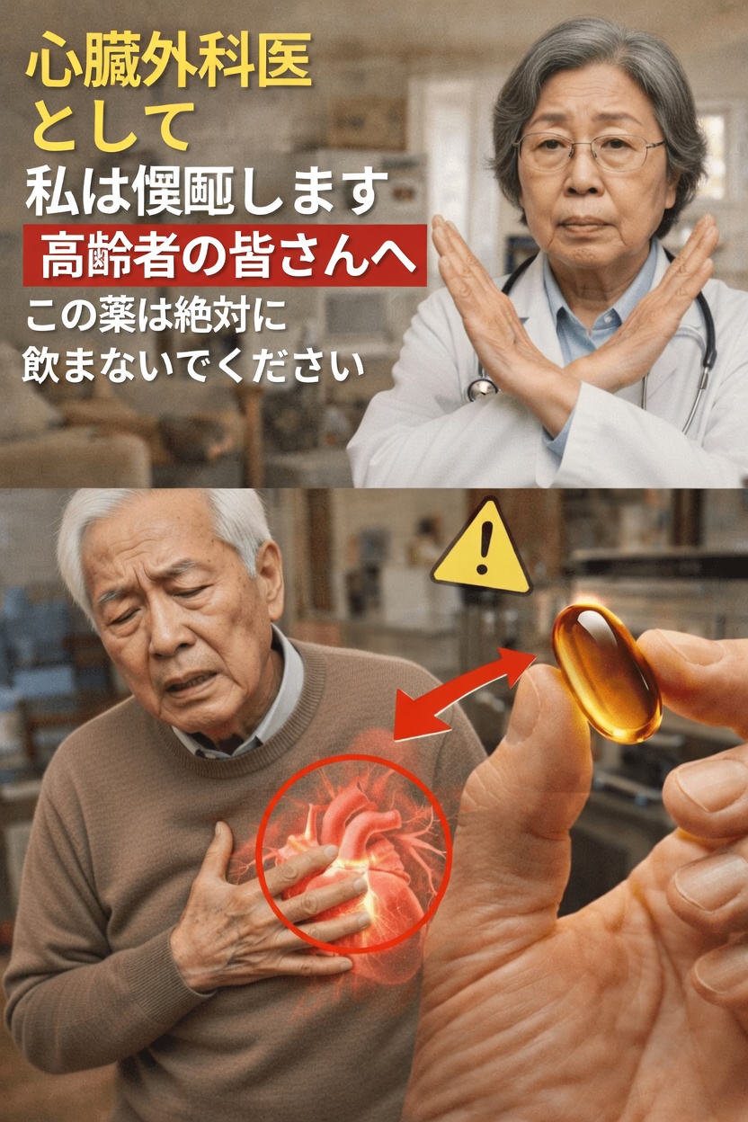 60歳を過ぎると心臓に隠れたリスクをもたらす可能性がある一般的な薬5選