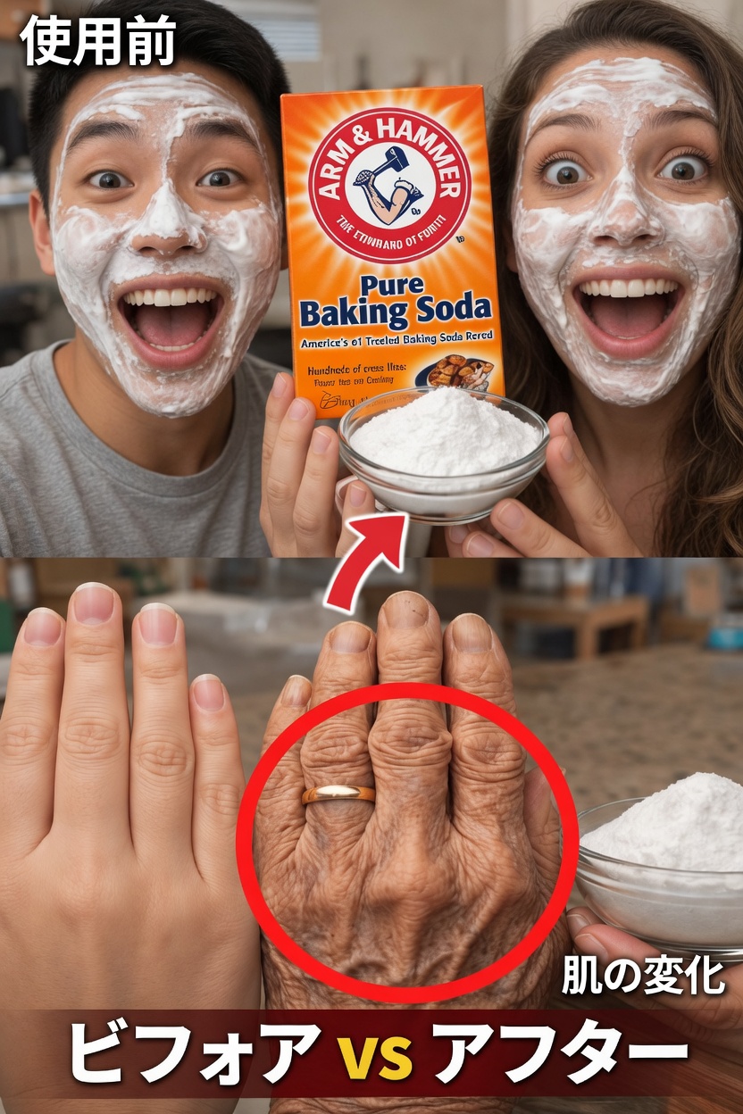 重曹は年齢肌の見た目を改善するのに役立つ？自然な角質ケアのコツとやさしいDIYマスク