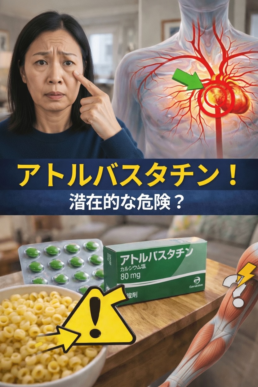 アトルバスタチンの潜在的な副作用とは?理解を深めるために知っておきたい15の主な懸念事項