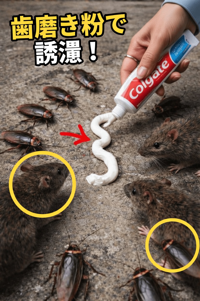 歯磨き粉はゴキブリ、アリ、ネズミなどの家庭害虫を遠ざける自然な方法になるのか?
