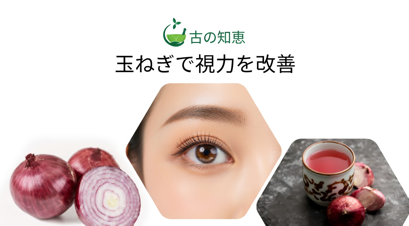 自宅で自然に視力を高める：玉ねぎが視力の健康と明瞭さをサポートする可能性とは