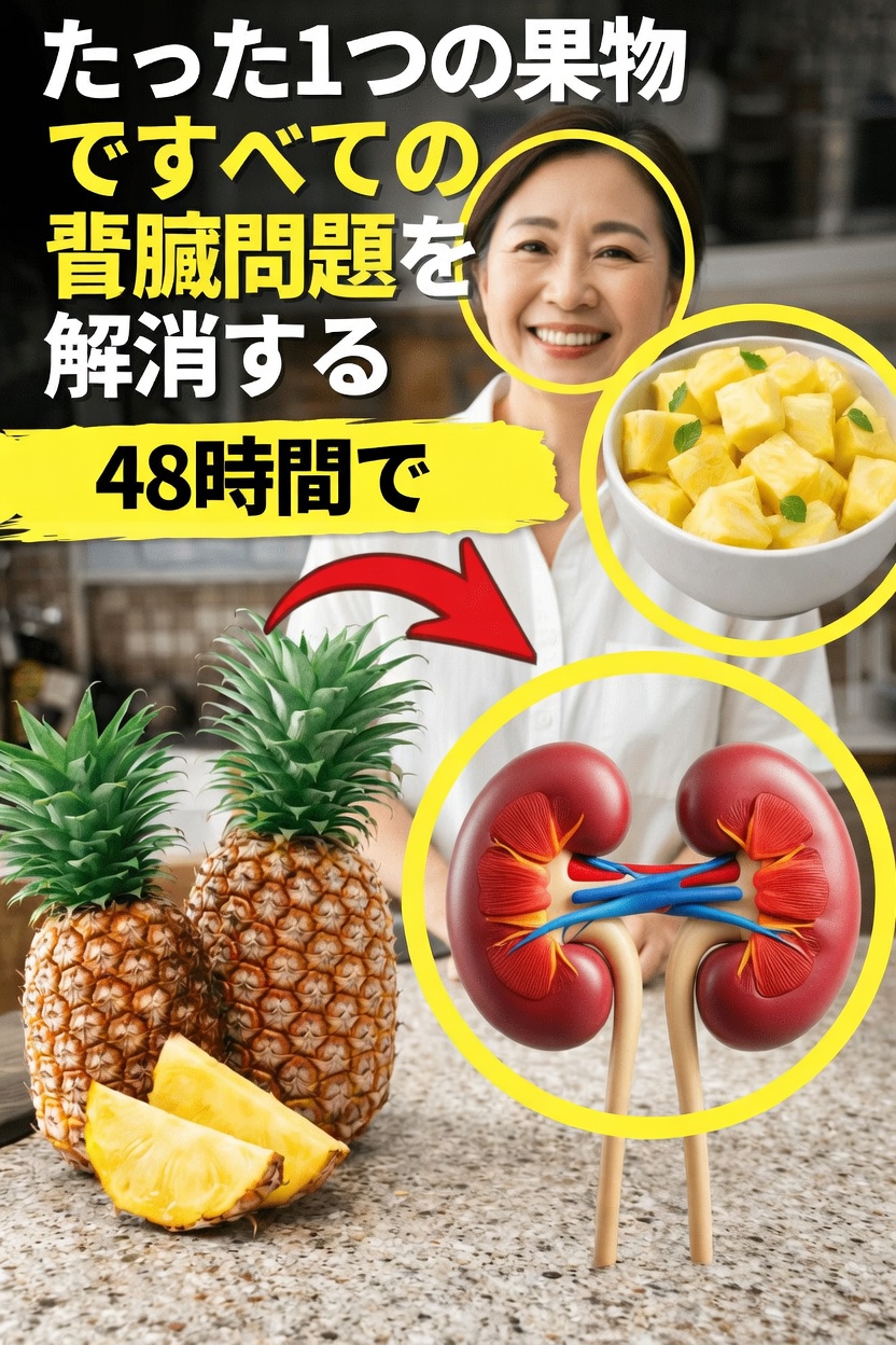 クレアチニン値が高い?夜に自然に腎臓の健康をサポートするおいしい果物4選