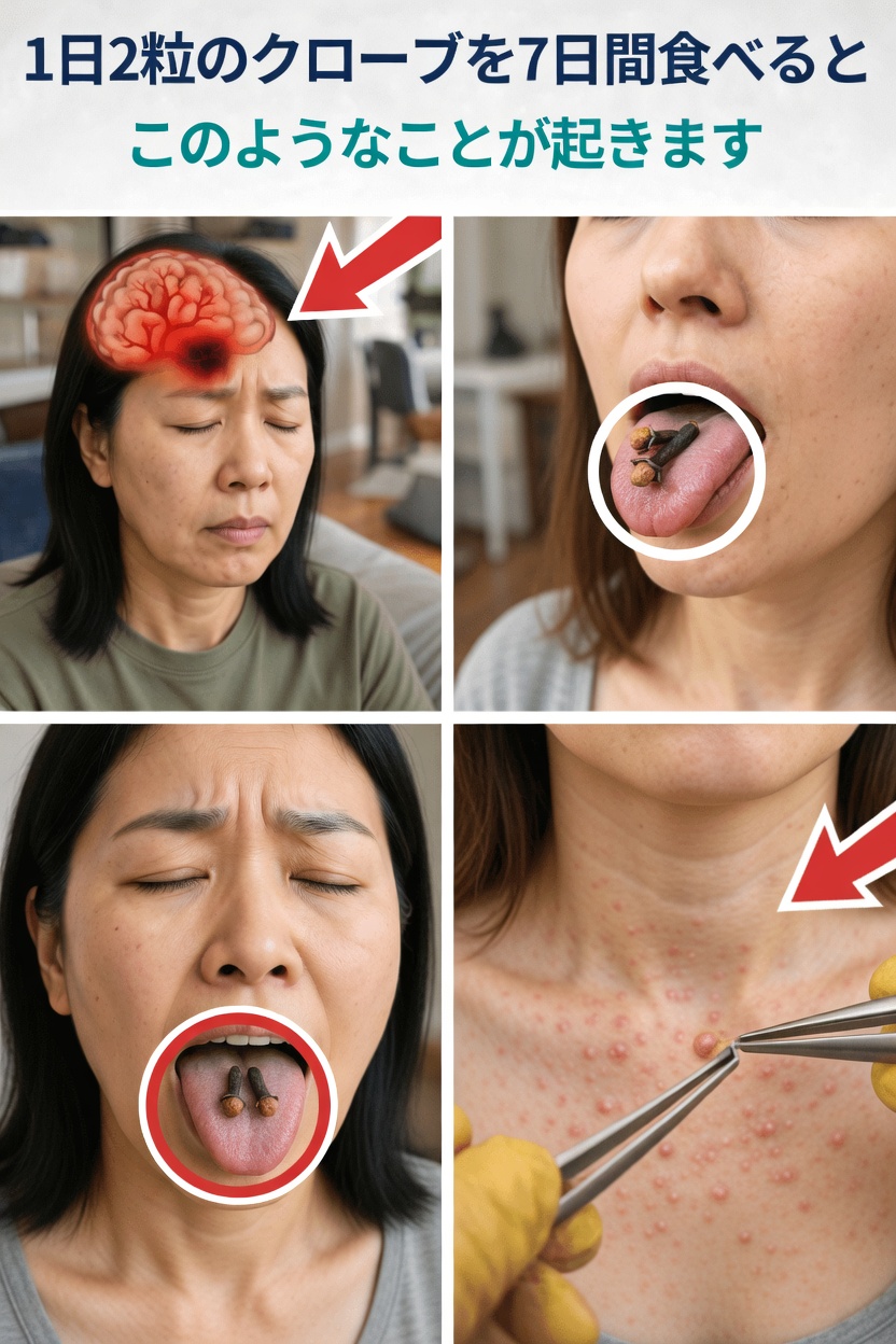 毎日の習慣にクローブを2粒、1週間取り入れるとどうなる？ 期待される効果を探る