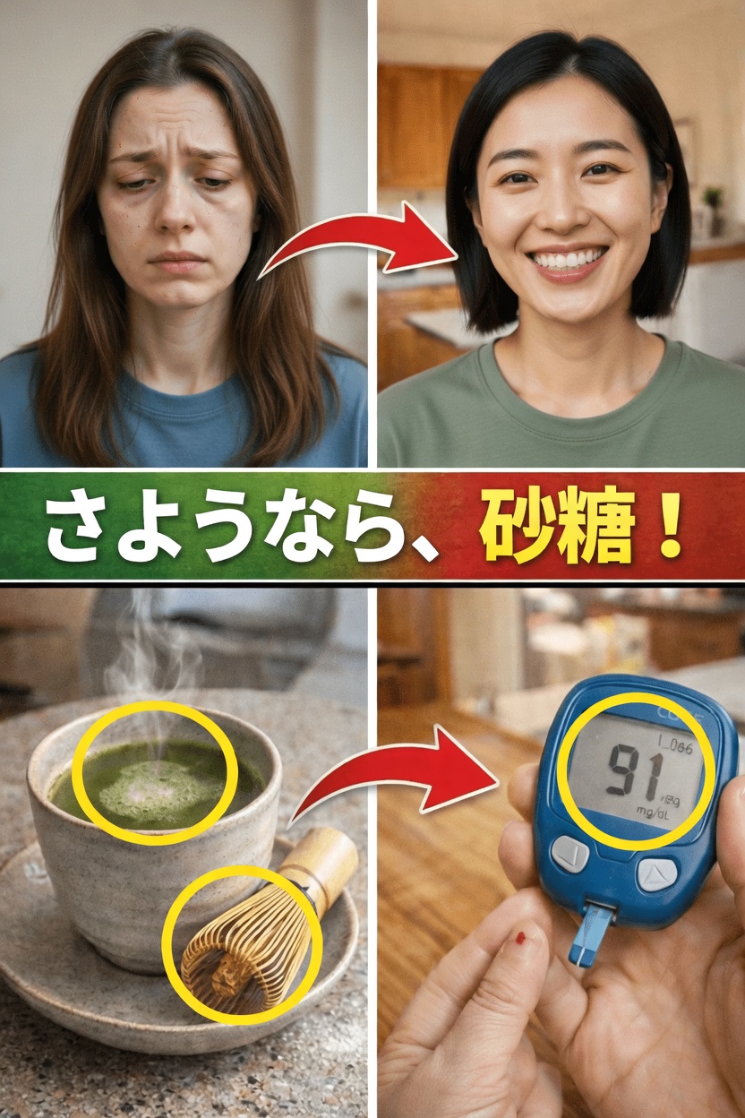 毎日のシンプルな緑茶習慣が、より健康的な血糖値の維持をサポートするかもしれない方法を発見しましょう