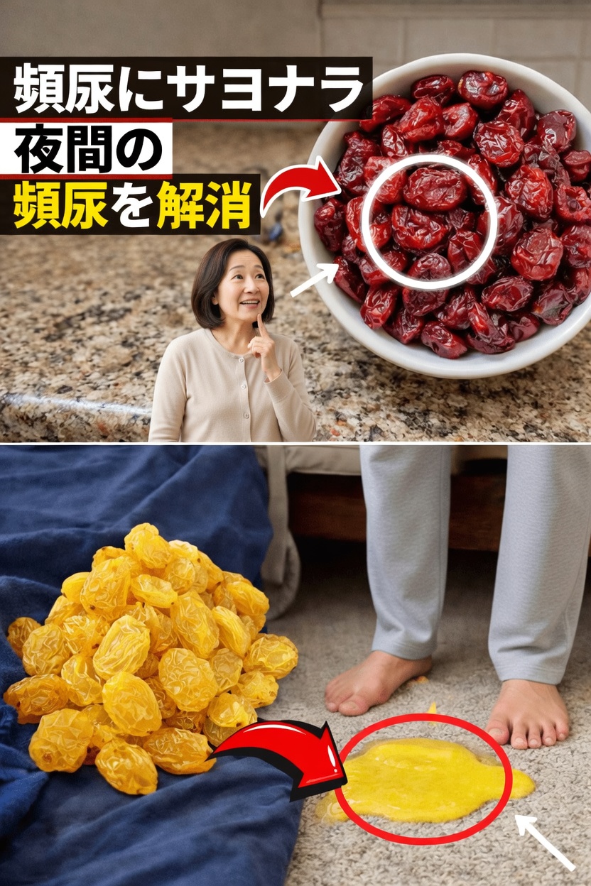 60歳以上？ 就寝前にこの3つのドライフルーツを食べると、夜間頻尿を和らげ、より深い睡眠を促す可能性があります