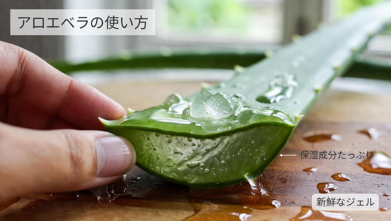 アロエベラとココナッツオイルで作る簡単手作り保湿クリーム：うるおいと若々しい肌のために