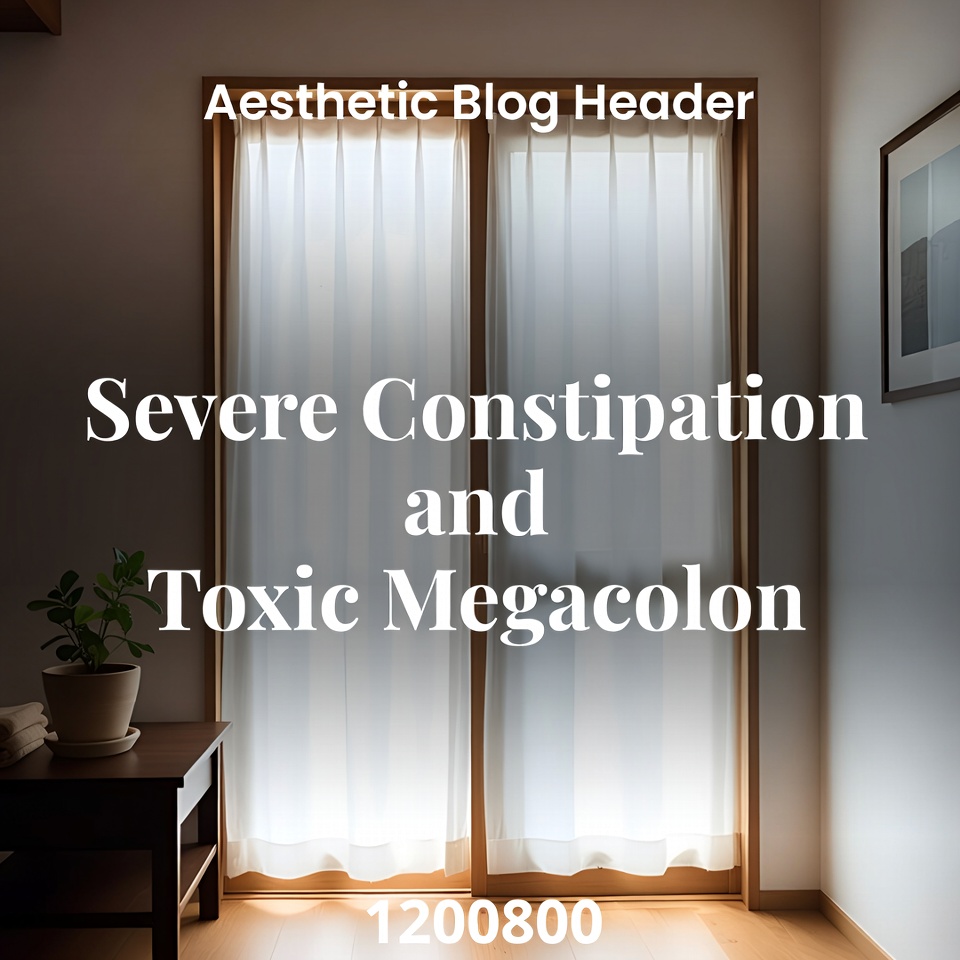 重度便秘と中毒性巨大結腸症:原因と対策