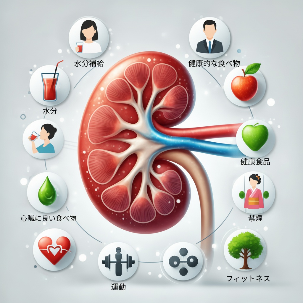 医療的な効能をうたわずに腎臓の意識と長期的な健康を支える毎日の習慣