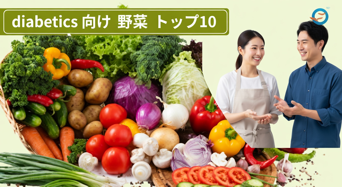 糖尿病の人が毎日の食事に安心して取り入れたい野菜トップ10