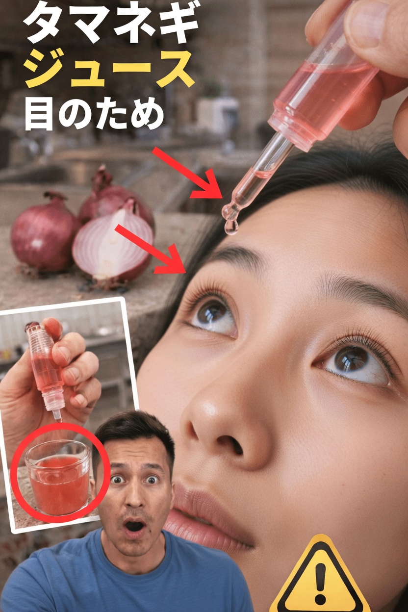 玉ねぎジュースは目の快適さと健康を自然にサポートする方法？その真相を探る