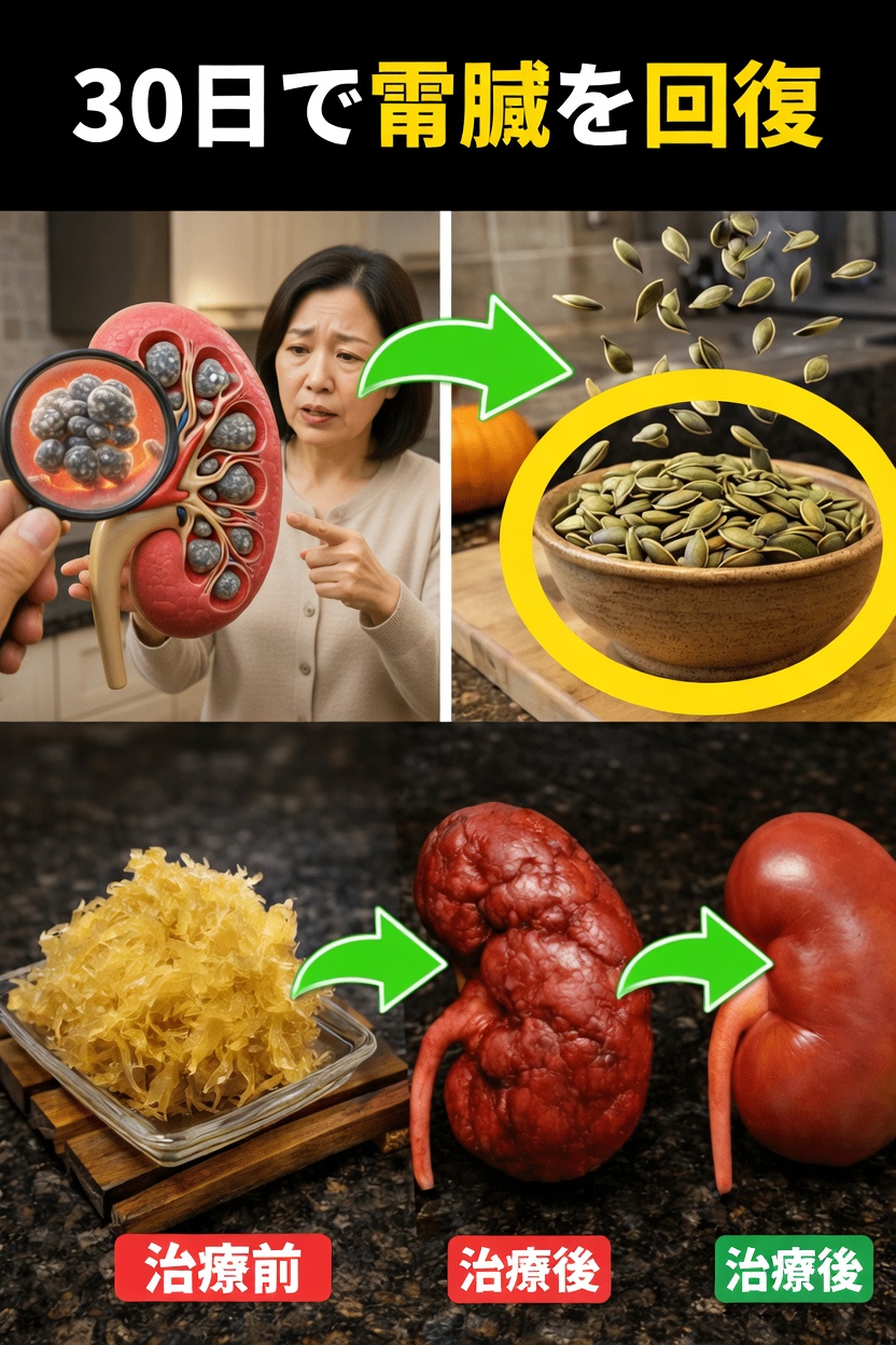 腎臓の健康を自然にサポートする栄養豊富な食品と生活習慣を見つけよう