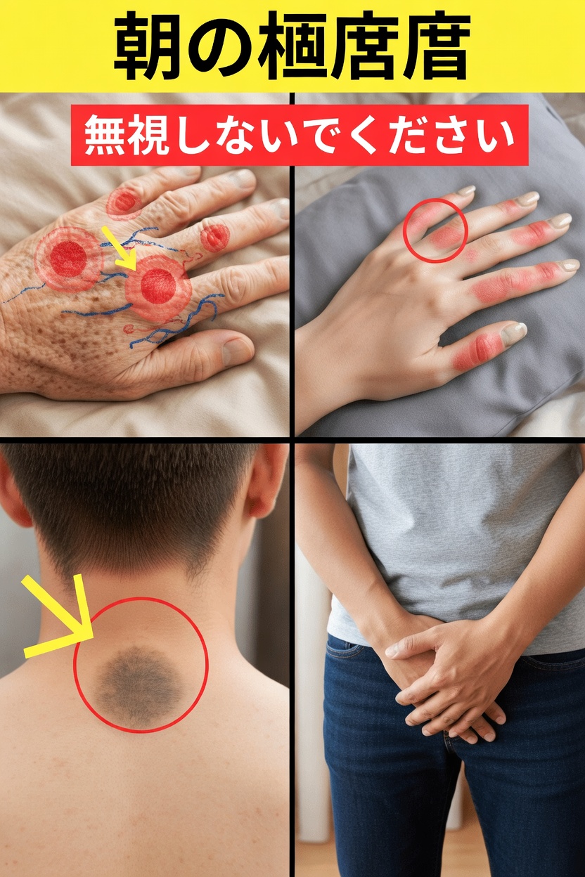 血糖値の変化を示しているかもしれない意外な朝のサイン7選──注意すべきポイント