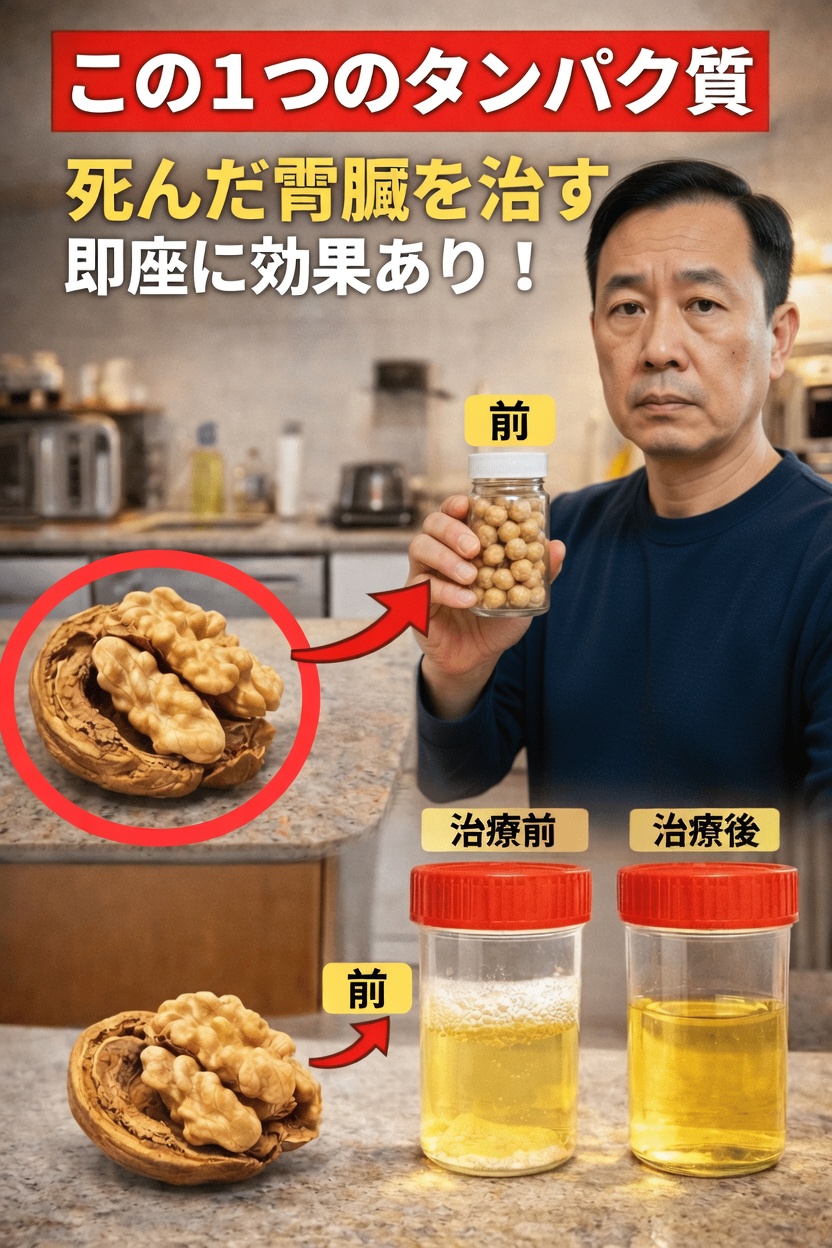 腎臓を救う4つのタンパク質と、静かに蝕む6つのタンパク質