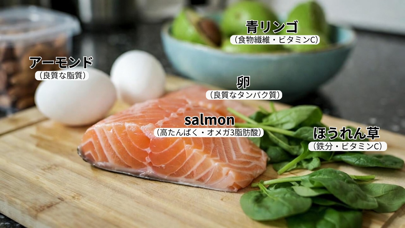高齢者の筋肉の健康を支え、加齢による筋肉減少と闘うための必須食品7選