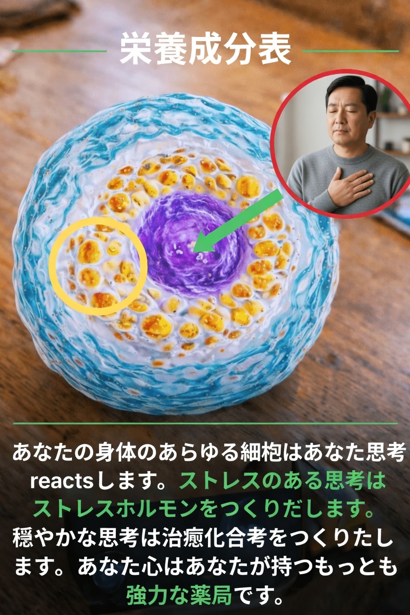 あなたの思考が体の自然なバランスに与える影響：ウェルビーイングを支えるシンプルな方法