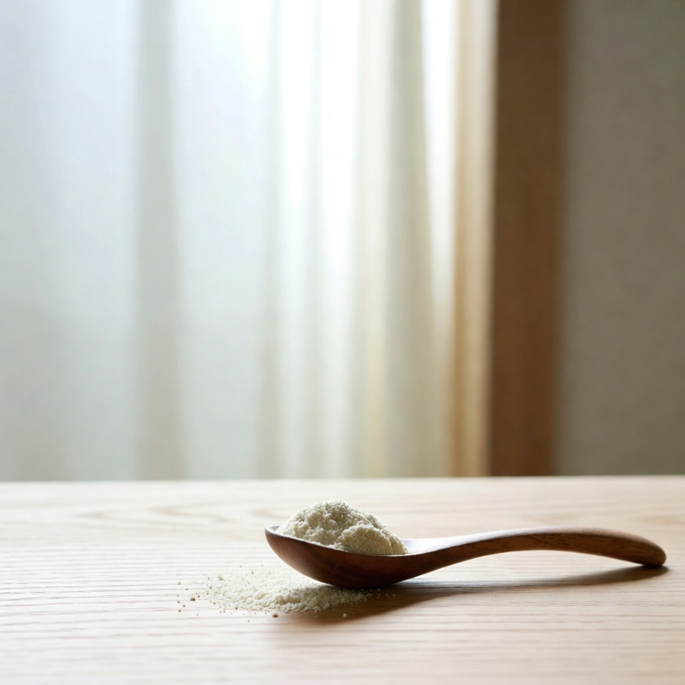 この粉を毎日スプーン一杯だけ