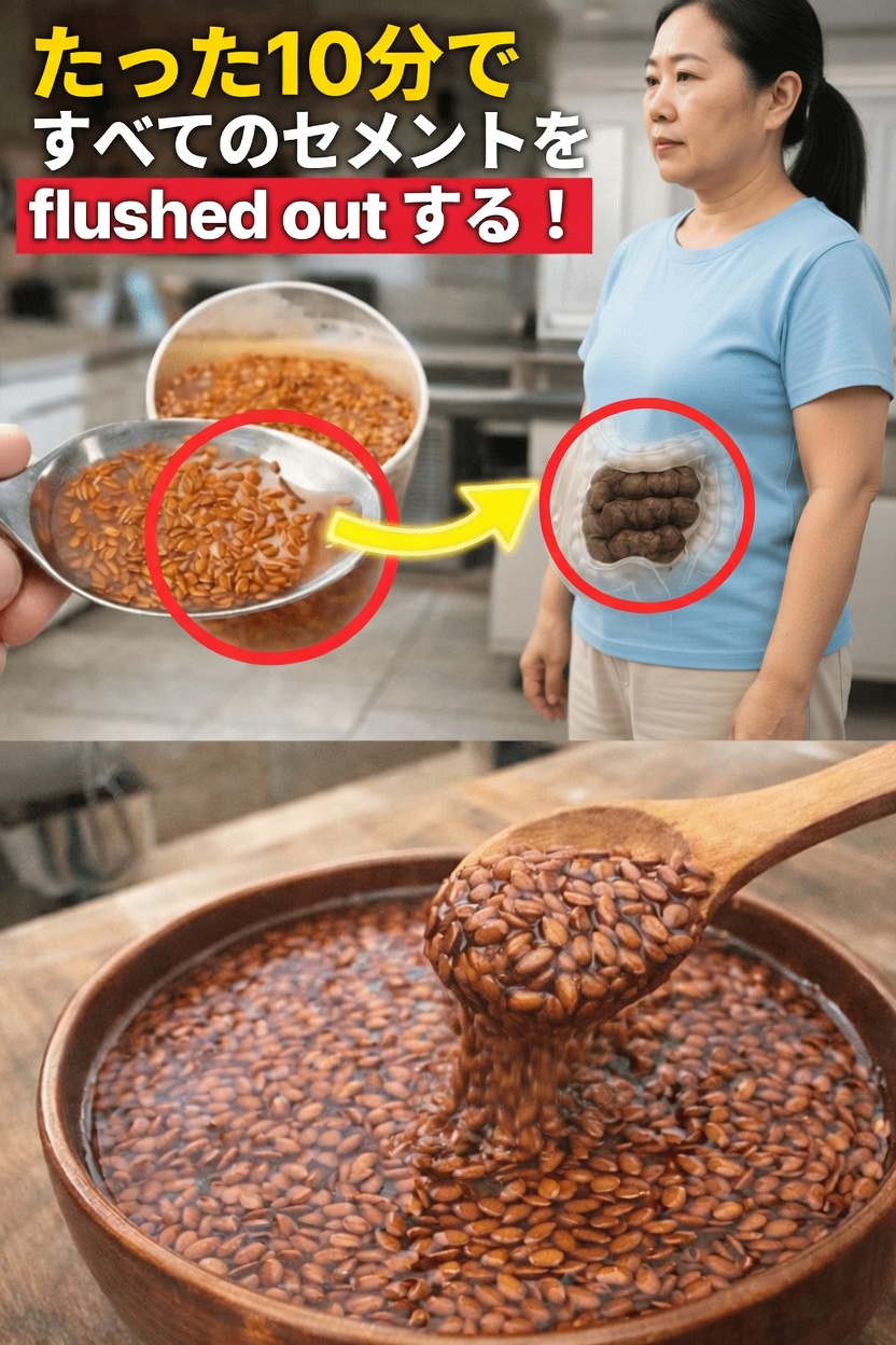たった1杯飲むだけで、わずか10分で大腸全体を洗浄！