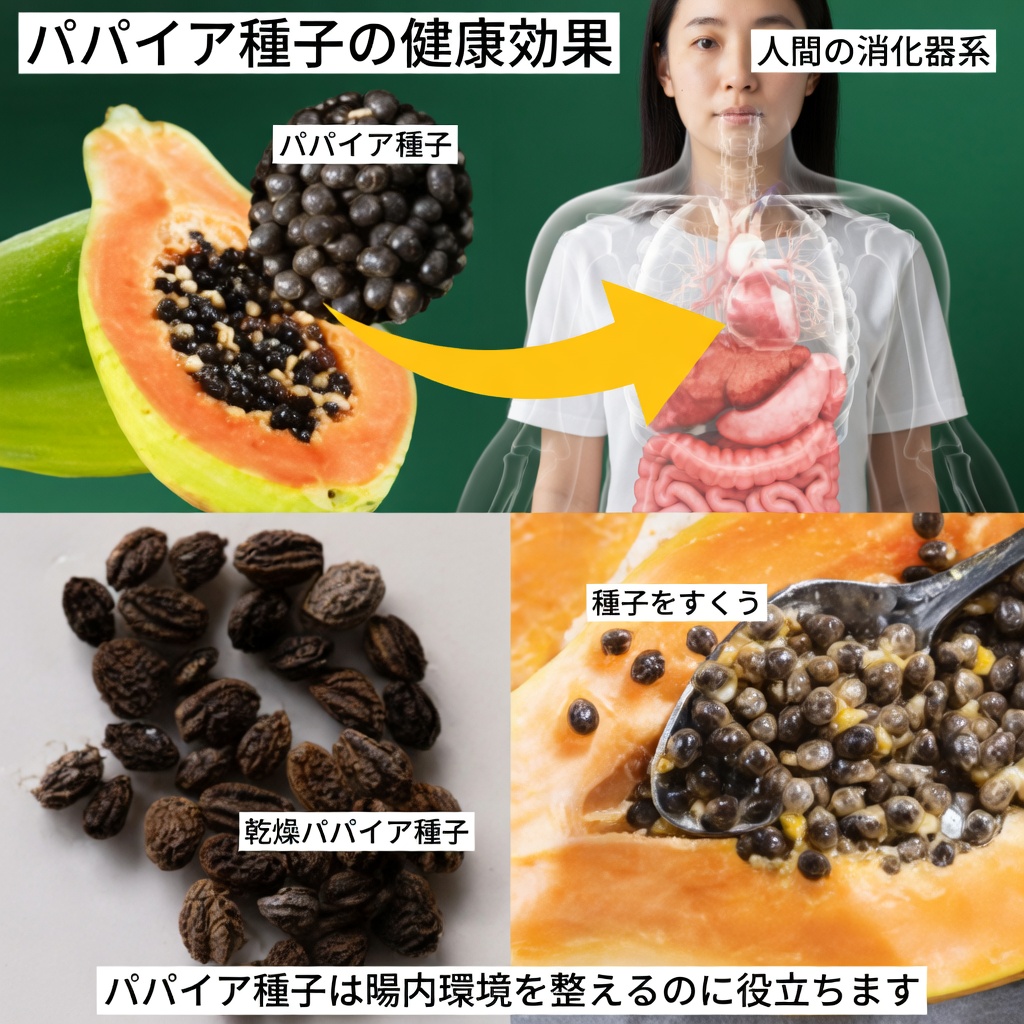 パパイヤの種が消化の健康と全身の健康にもたらす可能性のある利点の探究