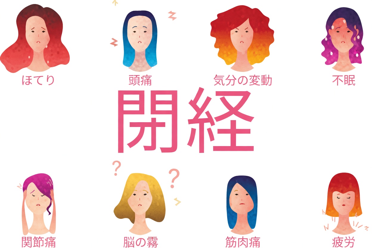 意外と知られていない更年期の症状9選――もっと快適に過ごすための簡単な対処法