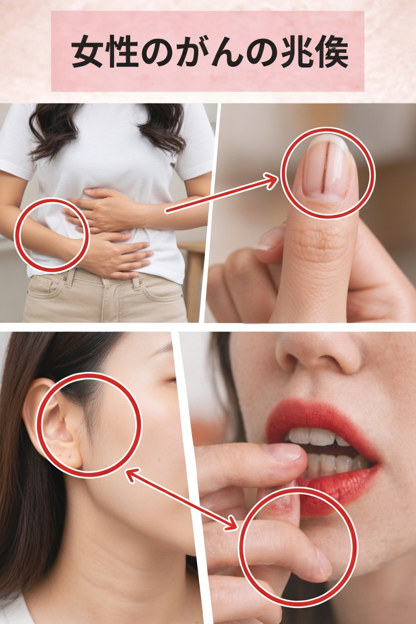 女性のがんに見られる、見逃されやすい14の微妙なサイン