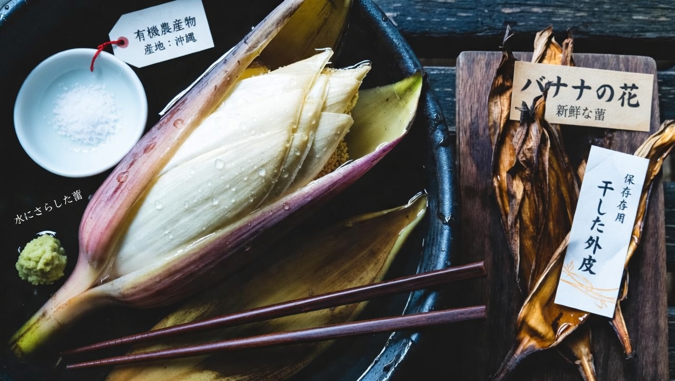 バナナの花の栄養的可能性の探究：伝統食材への現代的関心