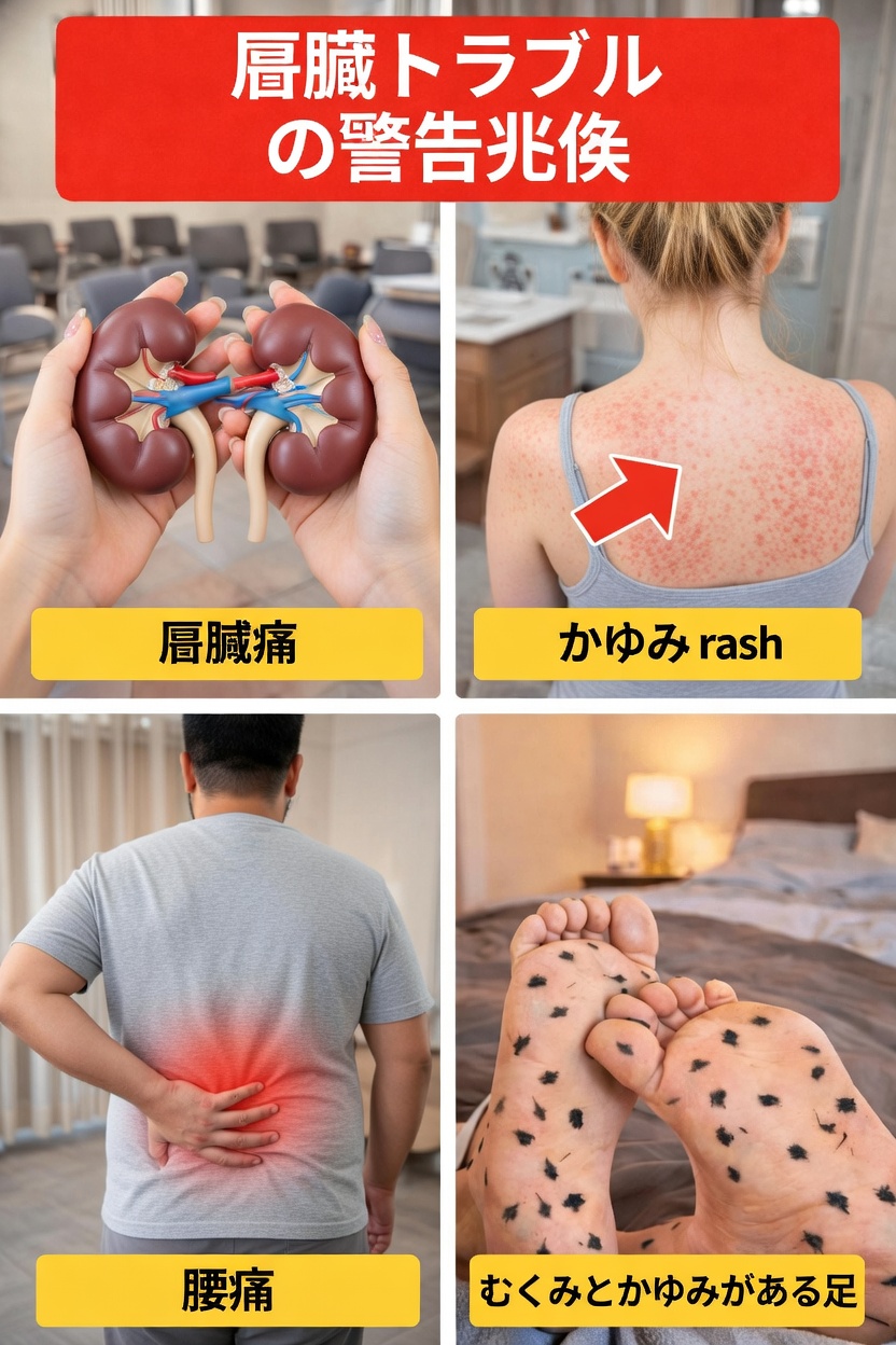 腎臓が危険かもしれない10の初期サイン