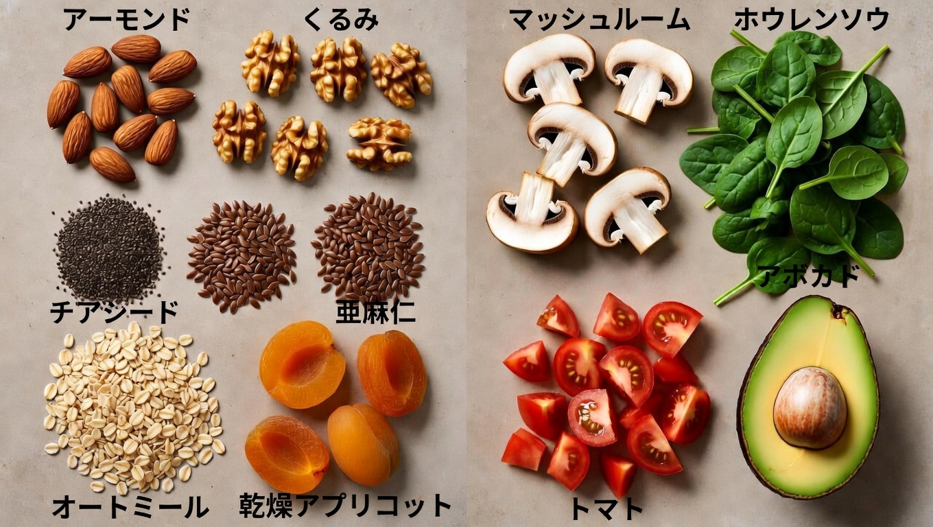 脳卒中リスク要因の軽減につながるライフスタイルを支える、心臓にやさしい食品15選