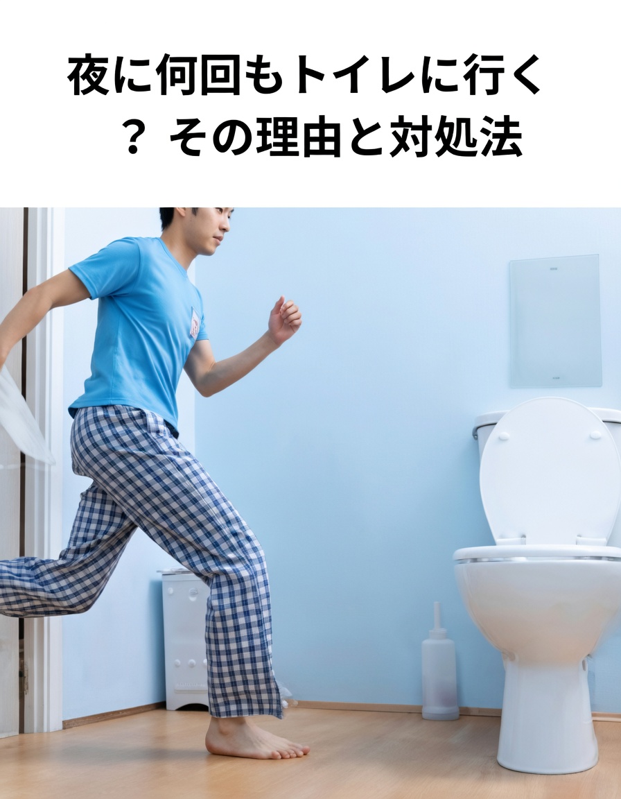 夜間の頻繁なトイレ通いは心臓疾患のサイン？研究が明らかにすること