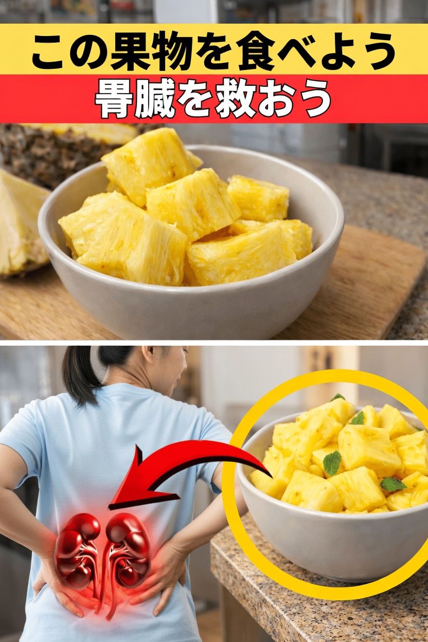 60歳からの腎臓の健康を支え、高クレアチニン値の管理に役立つかもしれない、意外な就寝前フルーツ習慣