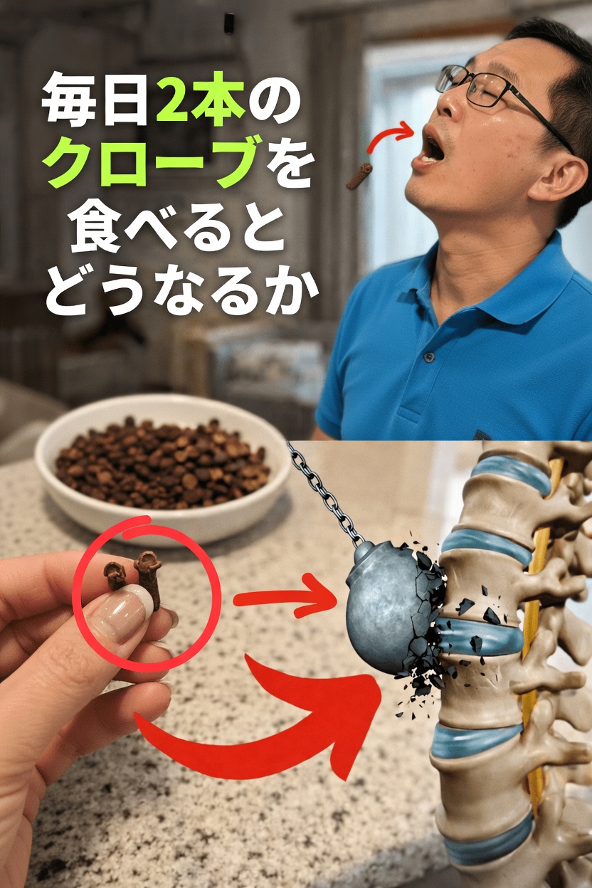 毎日クローブを2粒噛むと体に何が起こる？その潜在的な効果を探る