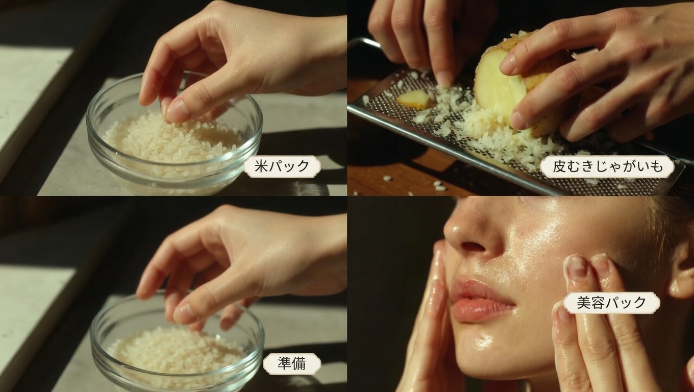 ライス＆ポテト・ナイトクリームのトレンド：試してみる価値のある簡単な手作りスキンケア習慣？