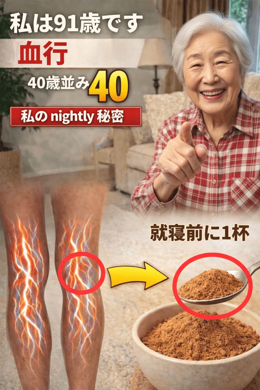 シンプルな夜の習慣：にんにくとハチミツで脚の血流をサポートする方法