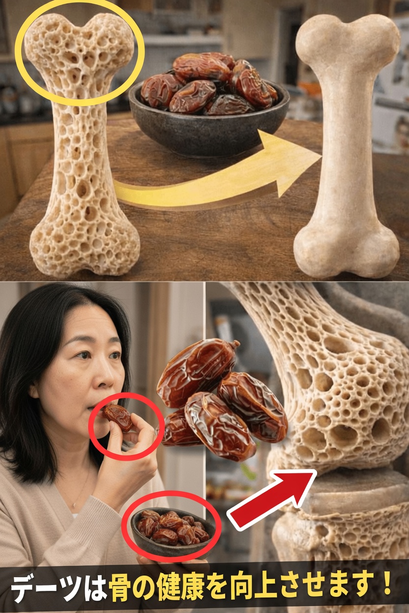 加齢に伴う骨の健康維持に、デーツを日々の食生活に取り入れることは役立つのか?