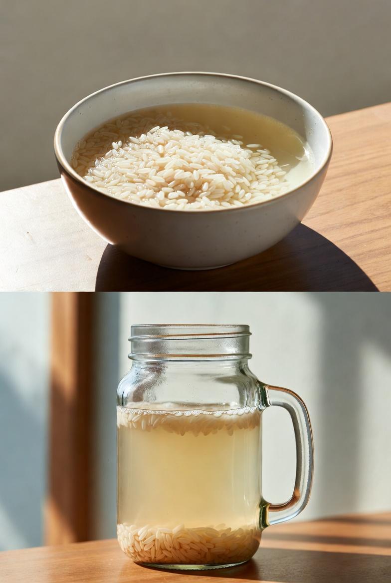 なめらかで輝きのある肌のために、毎日のスキンケアルーティンに米のとぎ汁を取り入れる方法