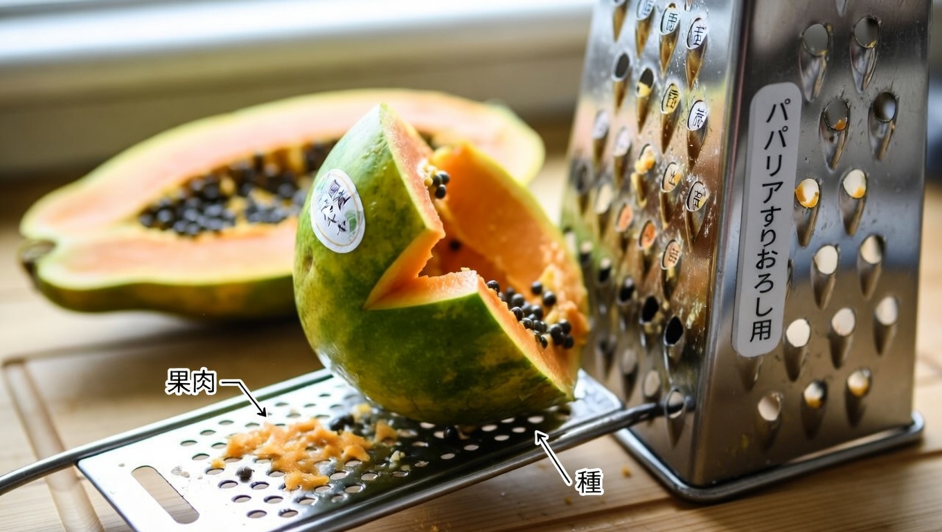 青パパイヤとパパイヤの種のペースト：毎日の関節の快適さのために試してみたい、シンプルなおうち習慣