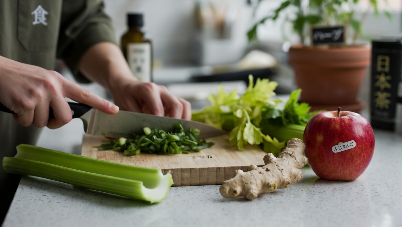 肝臓の健康、血糖値バランス、そして全体的なウェルネスをサポートするシンプルなグリーンスムージー