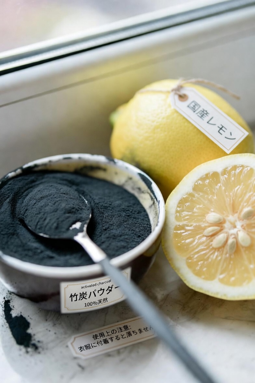 レモン果汁と活性炭の組み合わせで日常的な家庭実験を楽しむ方法