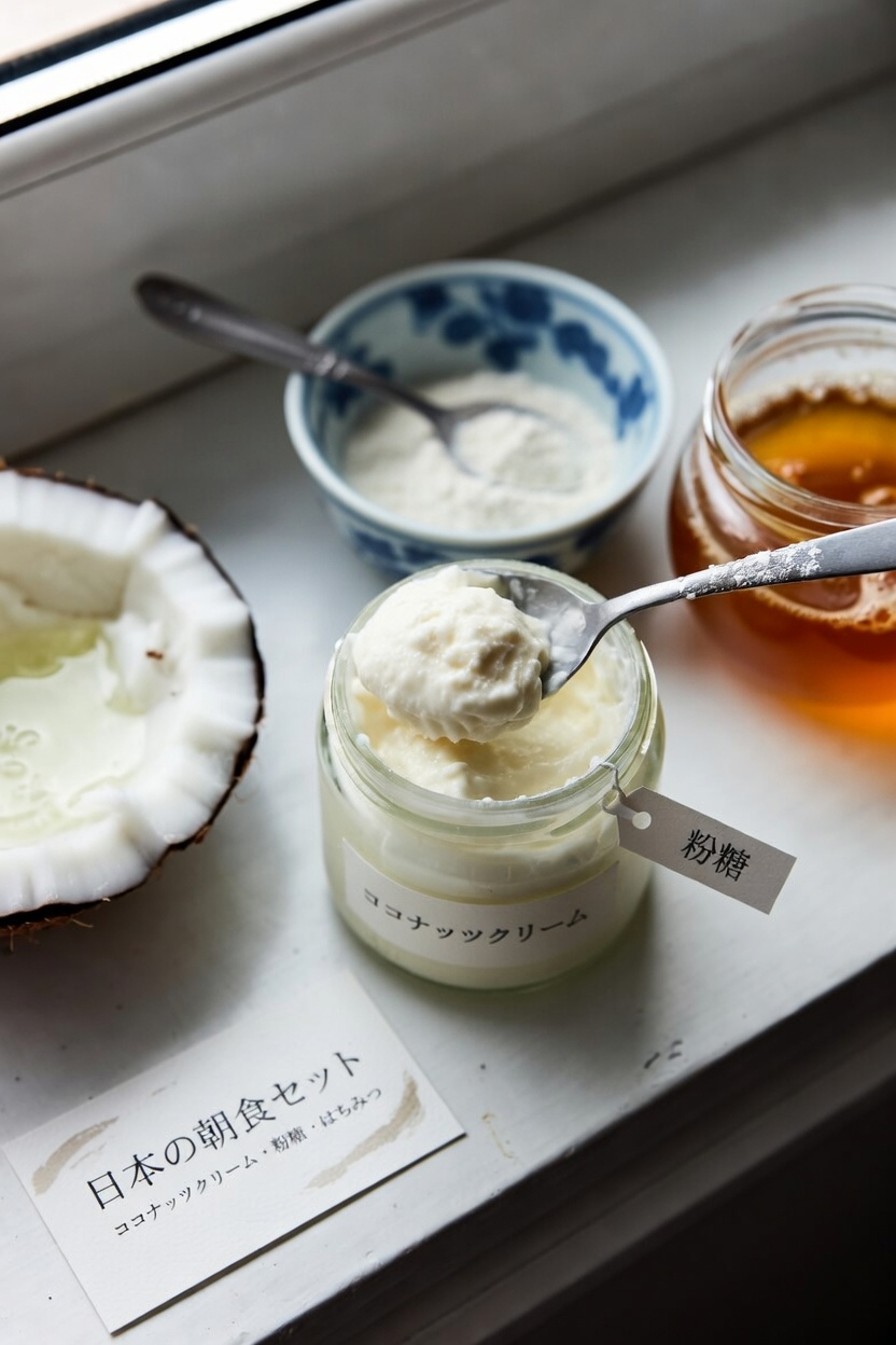 自家製重曹クリーム：シワとシミにさよなら