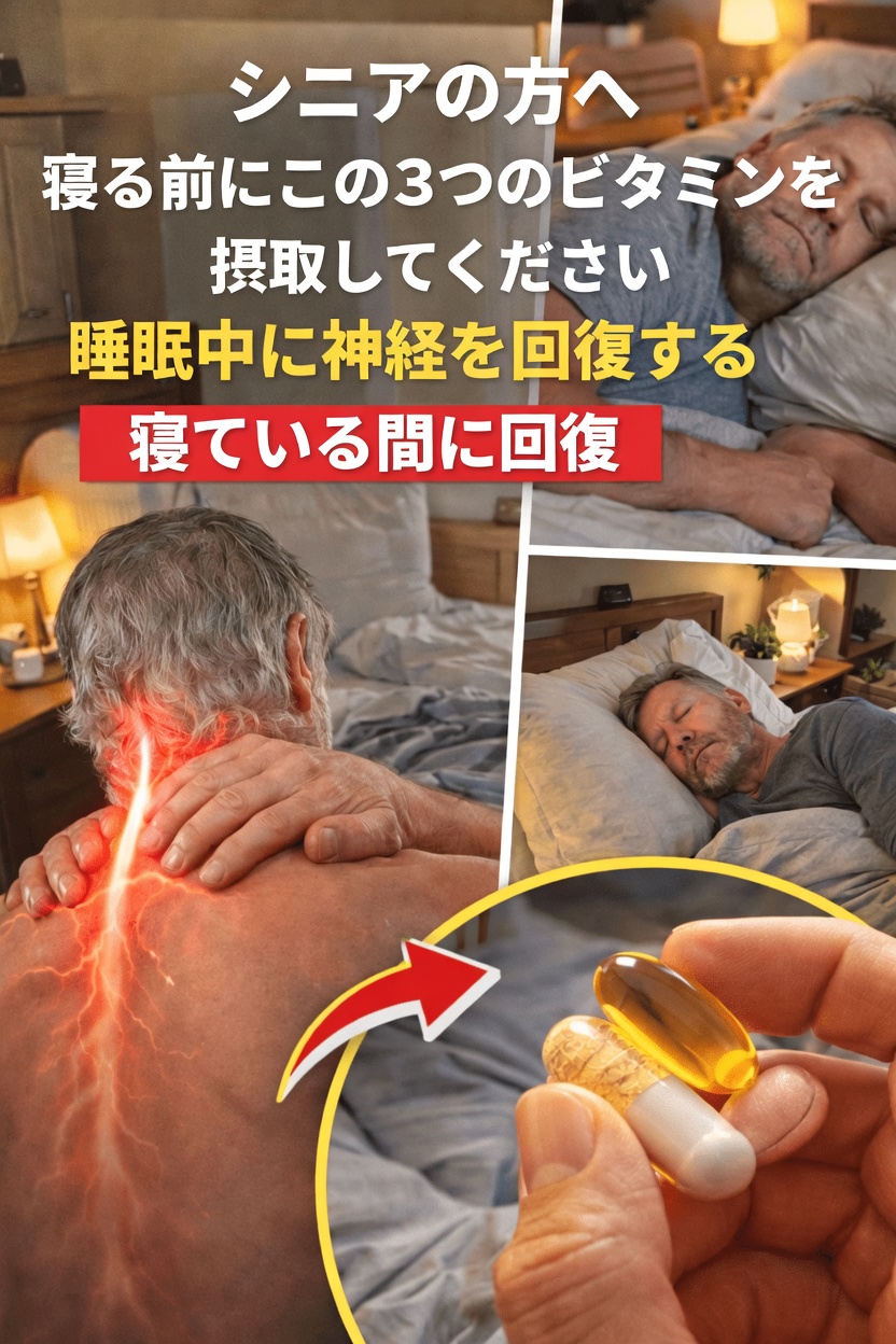 加齢とともに脚の筋力維持をサポートする可能性のある必須ビタミン3選