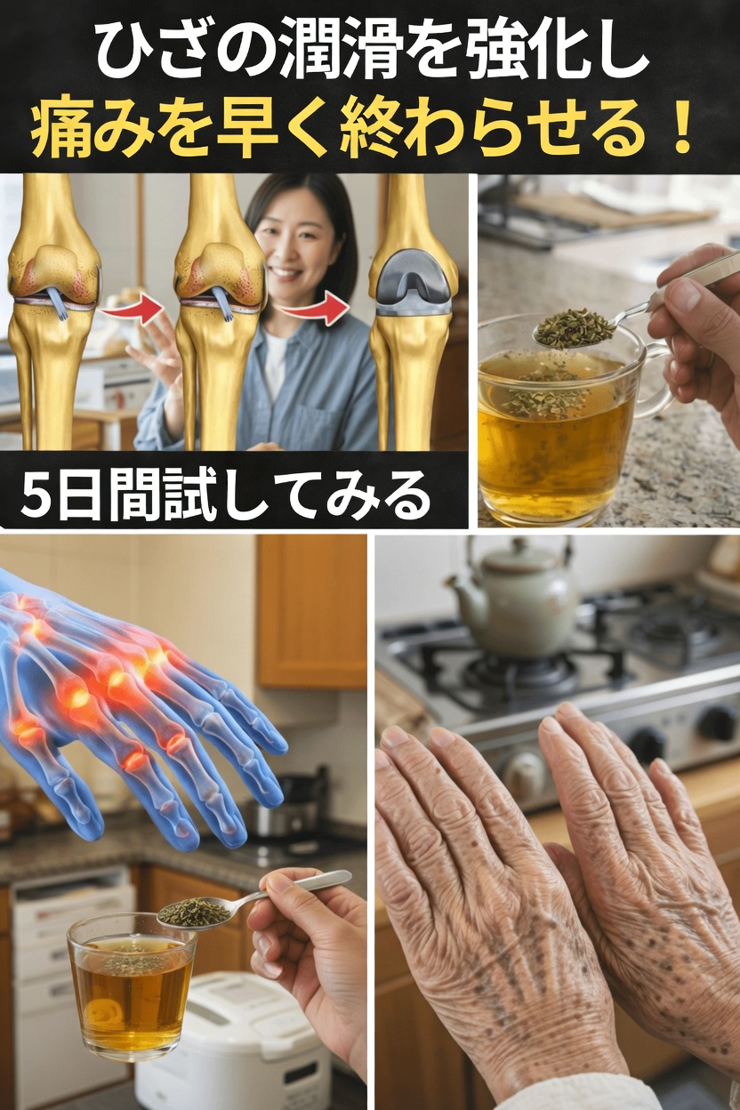 年齢を重ねてもひざ関節の快適さと可動性をサポートしてくれる、意外な毎日の習慣とは？