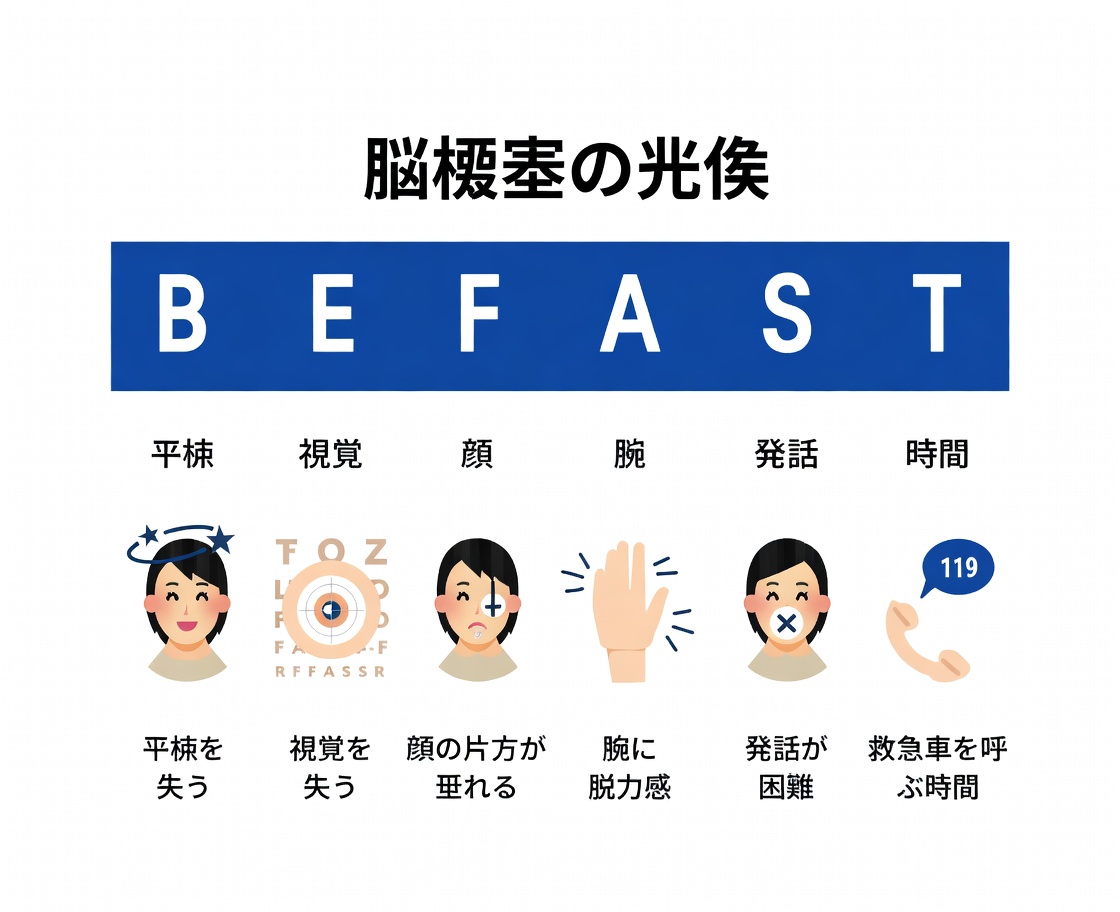 脳卒中リスクを知らせる8つの早期サインと、その可能性を減らす9つの実践的な方法