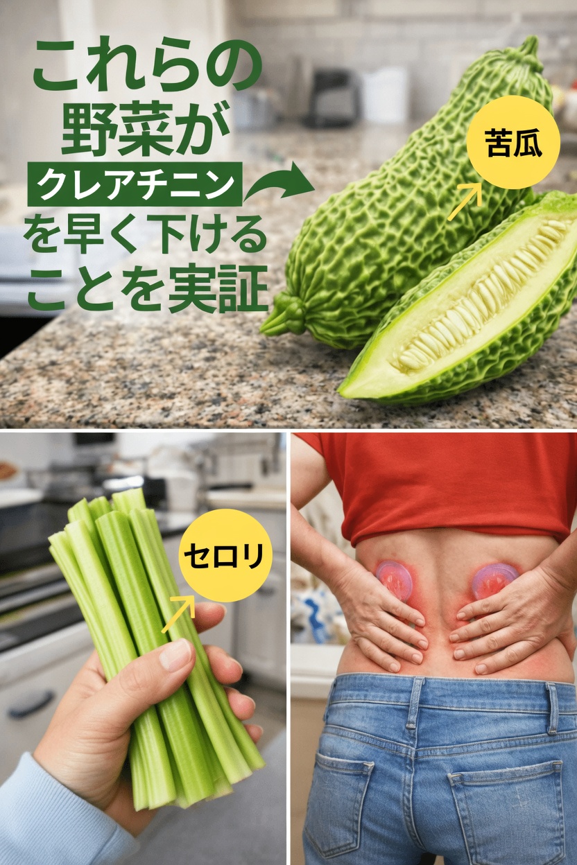 自然にクレアチニン値と腎機能の健康維持をサポートする可能性のある野菜トップ5