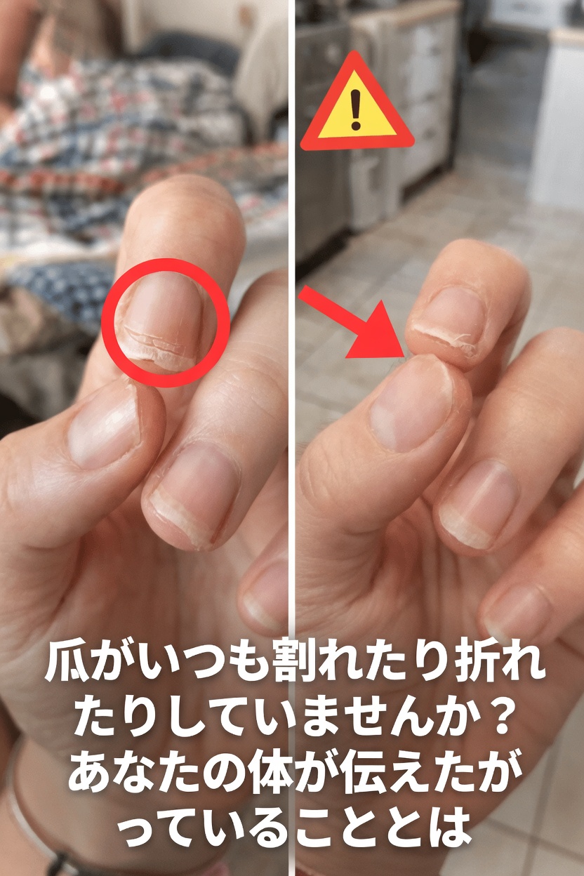なぜ爪が割れたり折れたりしてしまうのか？よくある10の原因と強くするための簡単な対処法