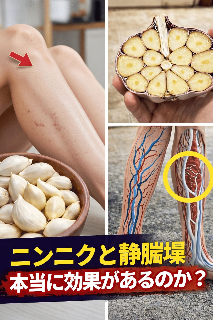 ニンニクは脚の血行と静脈の快適さをサポートできる？自然な知見と実践的なヒント