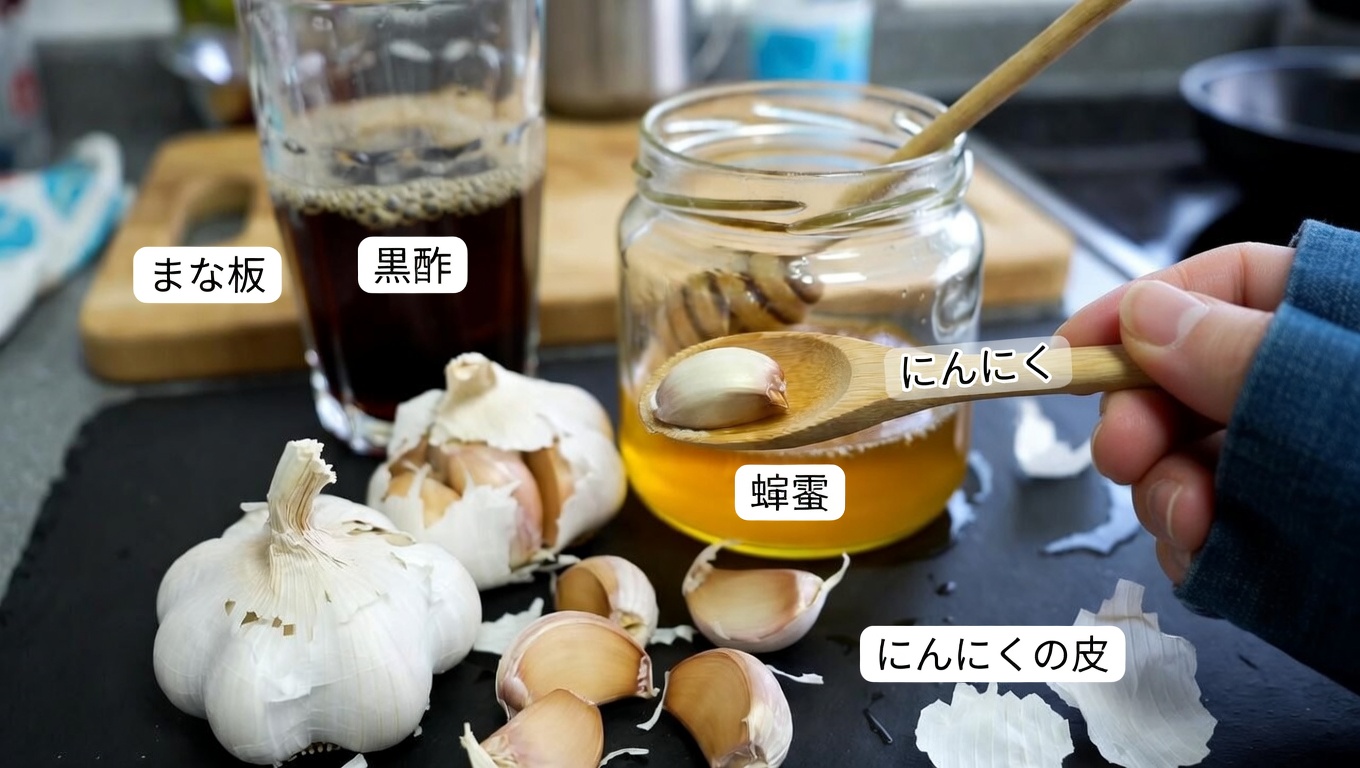 ニンニクとコカ・コーラとハチミツを探る：話題のシンプルな3つの材料ミックス