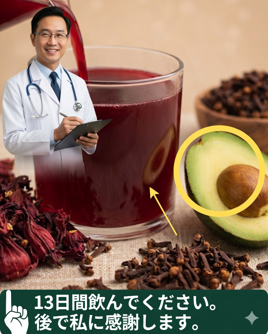 🌺🥑 アボカドの種とハイビスカスの花：健康のための強力な自然レシピ7選