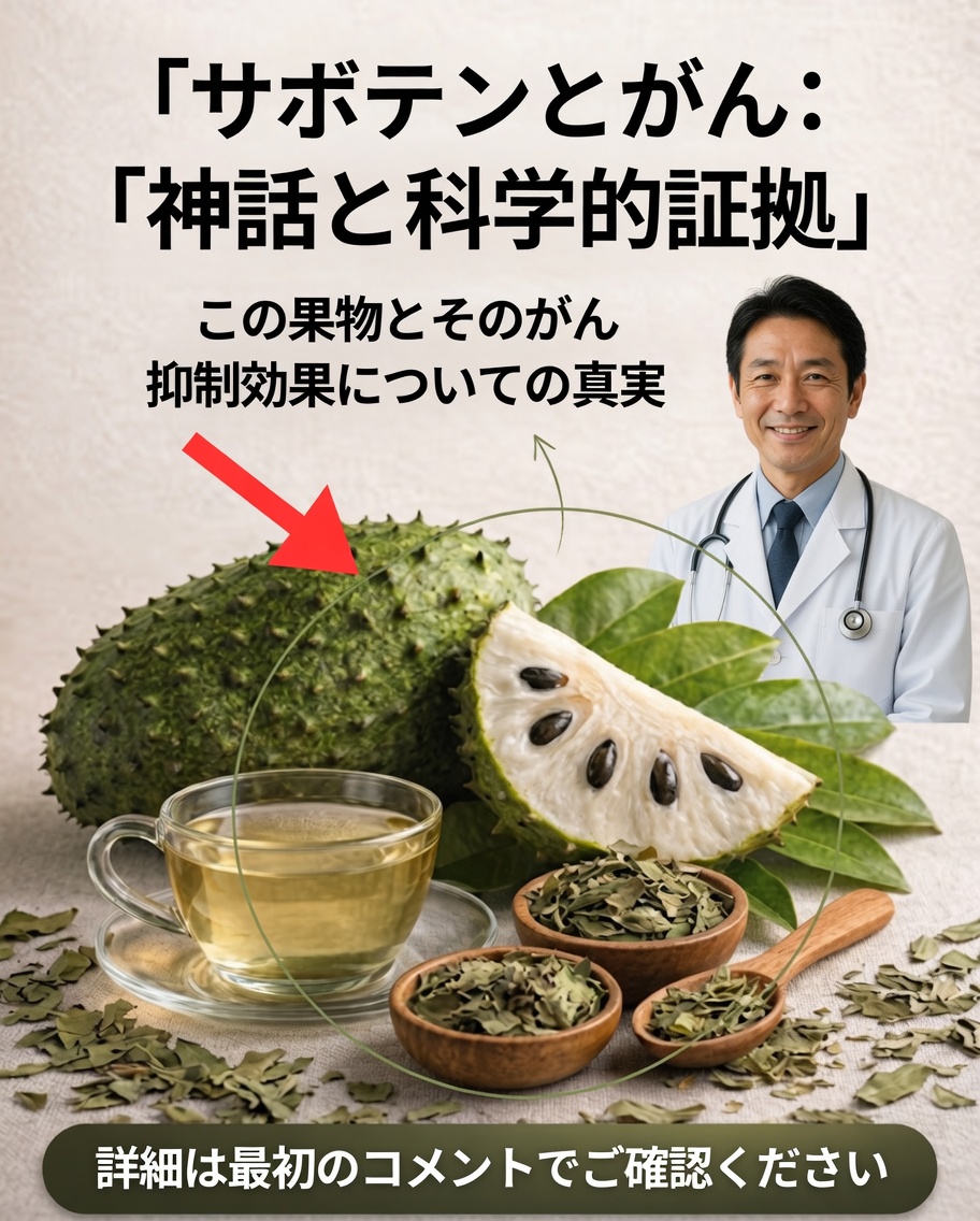 🍃 グアナバナとがん：7つの自然レシピと、科学が本当に示していること