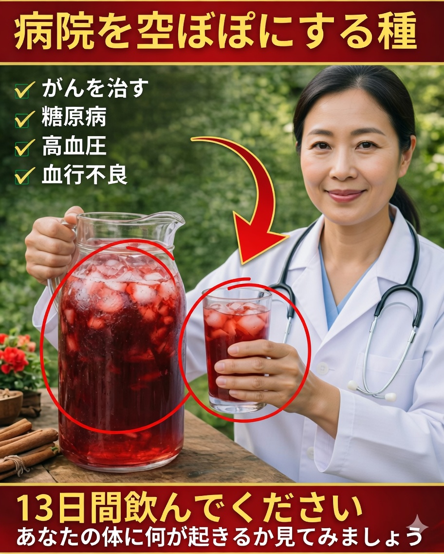 これを13日間飲み続けると、あなたの体に何が起こるのか