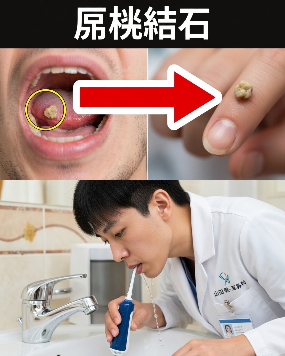 扁桃腺結石の正体:口臭と喉の不快感を引き起こす隠れた原因